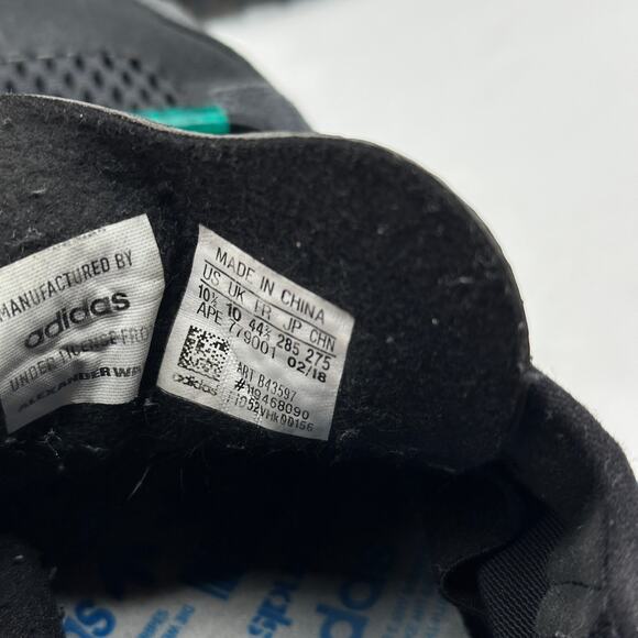 ADIDAS x ALEXANDER WANG ReIssue Run Sneaker Core Black Sz 10